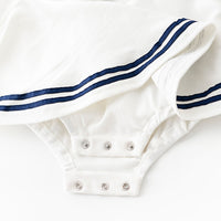 Load image into Gallery viewer, Baby Girls Striped Bow Dresses Wholesale 211203222
