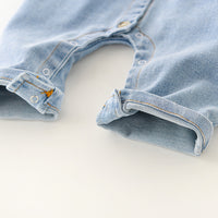 Load image into Gallery viewer, Baby Girls Boys Cartoon Print Jumpsuits Wholesale 211203275
