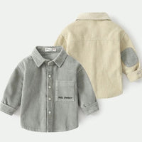 Load image into Gallery viewer, Baby Kid Boys Letters Embroidered Shirts Wholesale 211203356
