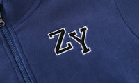 Load image into Gallery viewer, Kid Boys Solid Color Letters Embroidered Jackets Outwears Wholesale 211203395
