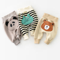 Load image into Gallery viewer, Baby Kid Unisex Solid Color Striped Cartoon Pants Wholesale 211203497
