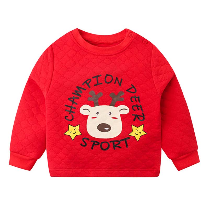 Baby Kid Unisex Animals Cartoon Print Tops Wholesale 211203568