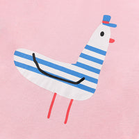 Load image into Gallery viewer, 2 Pieces Set Baby Kid Girls Cartoon Print Tops And Animals Pants Wholesale 21120364
