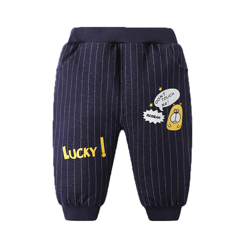 Baby Kid Boys Letters Car Cartoon Print Pants Wholesale 211203735