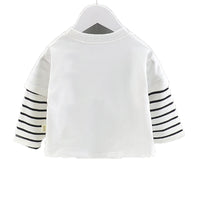 Load image into Gallery viewer, 2 Pieces Set Baby Kid Boys Striped Letters Print Tops And Cartoon Jeans Wholesale 211207193
