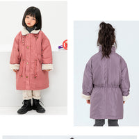 Load image into Gallery viewer, Kid Big Kid Girls Solid Color Coats Wholesale 211207366
