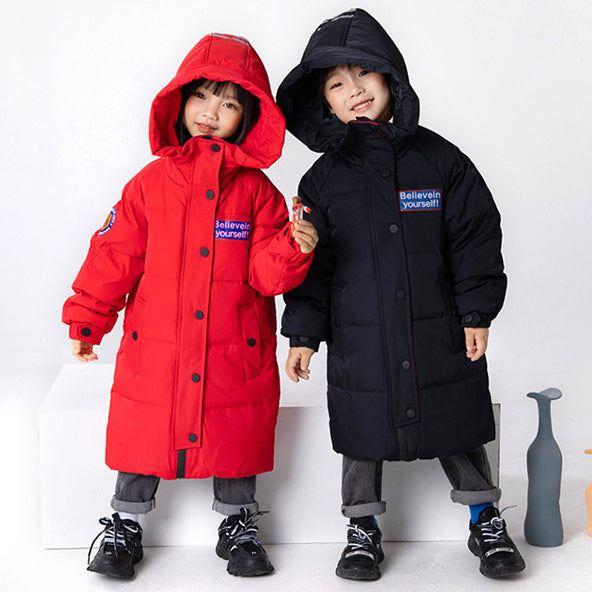 Kid Big Kid Unisex Solid Color Coats Wholesale 211207404