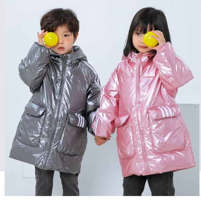 Kid Big Kid Unisex Solid Color Coats Wholesale 211207410