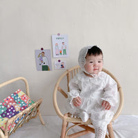 Load image into Gallery viewer, Baby Girls Lace Rompers Wholesale 211214178
