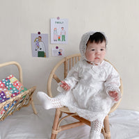 Load image into Gallery viewer, Baby Girls Lace Rompers Wholesale 211214178
