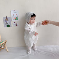 Load image into Gallery viewer, Baby Girls Lace Rompers Wholesale 211214178
