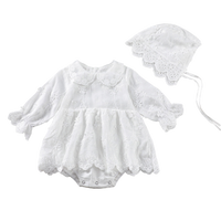 Load image into Gallery viewer, Baby Girls Lace Rompers Wholesale 211214178
