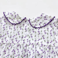 Load image into Gallery viewer, Baby Girls Flower Print Rompers Accessories Hats Wholesale 211214225
