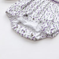 Load image into Gallery viewer, Baby Girls Flower Print Rompers Accessories Hats Wholesale 211214225
