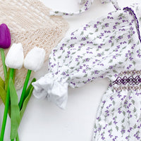 Load image into Gallery viewer, Baby Girls Flower Print Rompers Accessories Hats Wholesale 211214225
