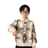 Load image into Gallery viewer, Kid Big Kid Boys Print Sweaters Knitwear Wholesale 211214298
