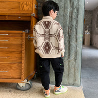 Load image into Gallery viewer, Kid Big Kid Boys Print Sweaters Knitwear Wholesale 211214298
