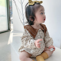 Load image into Gallery viewer, Baby Kid Unisex Flower Print Rompers Wholesale 211214326
