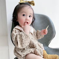 Load image into Gallery viewer, Baby Kid Unisex Flower Print Rompers Wholesale 211214326
