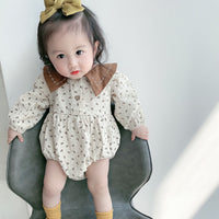 Load image into Gallery viewer, Baby Kid Unisex Flower Print Rompers Wholesale 211214326
