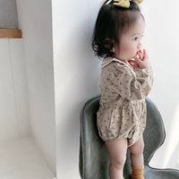 Load image into Gallery viewer, Baby Kid Unisex Flower Print Rompers Wholesale 211214326

