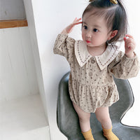 Load image into Gallery viewer, Baby Kid Unisex Flower Print Rompers Wholesale 211214326
