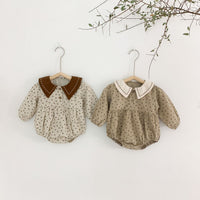 Load image into Gallery viewer, Baby Kid Unisex Flower Print Rompers Wholesale 211214326
