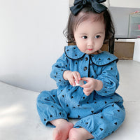 Load image into Gallery viewer, Baby Unisex Love heart Print Jumpsuits Wholesale 211214336
