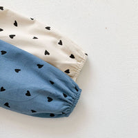 Load image into Gallery viewer, Baby Unisex Love heart Print Jumpsuits Wholesale 211214336
