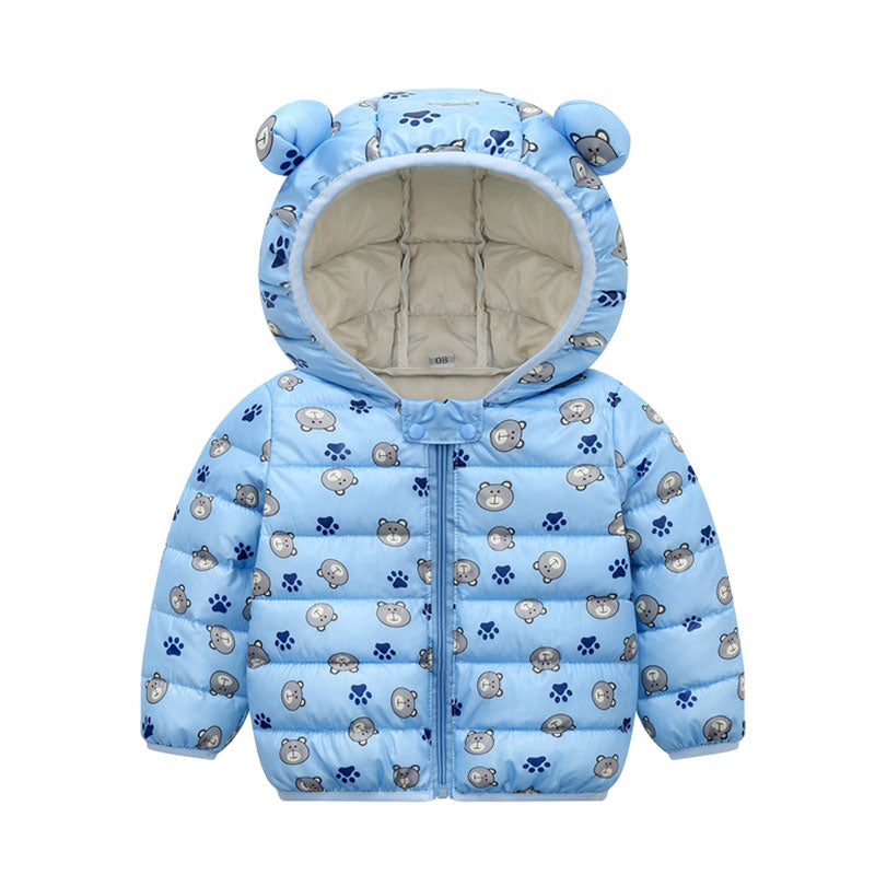 Baby Kid Unisex Animals Cartoon Print Jackets Outwears Wholesale 211214393