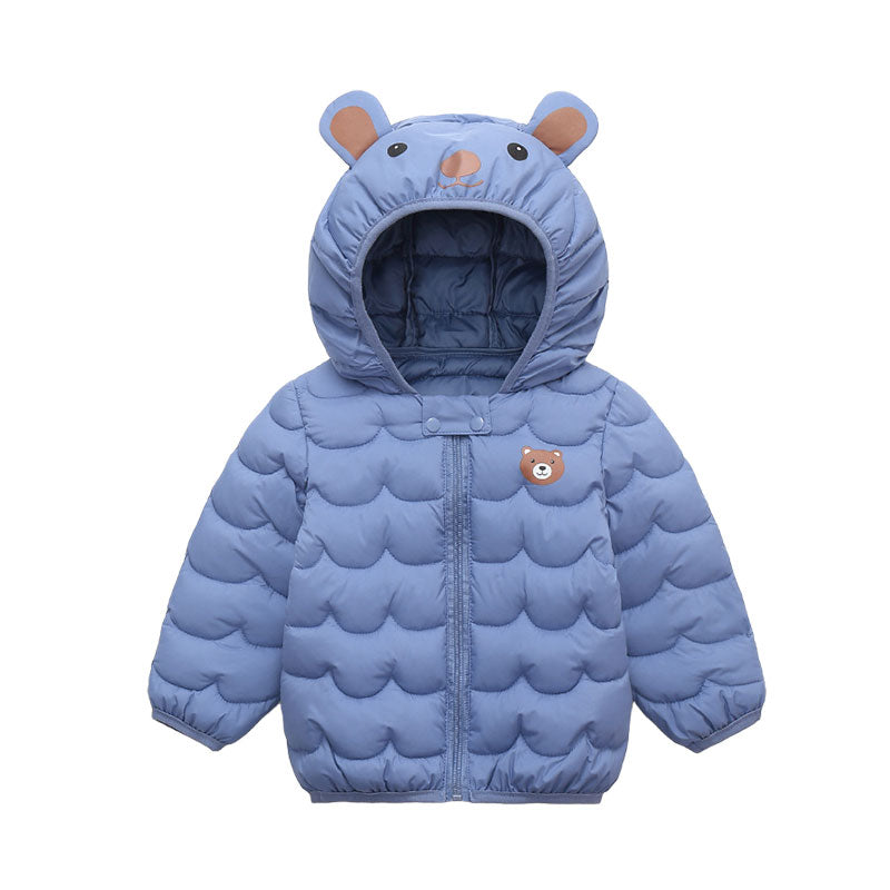 Baby Kid Unisex Animals Cartoon Print Jackets Outwears Wholesale 211214410