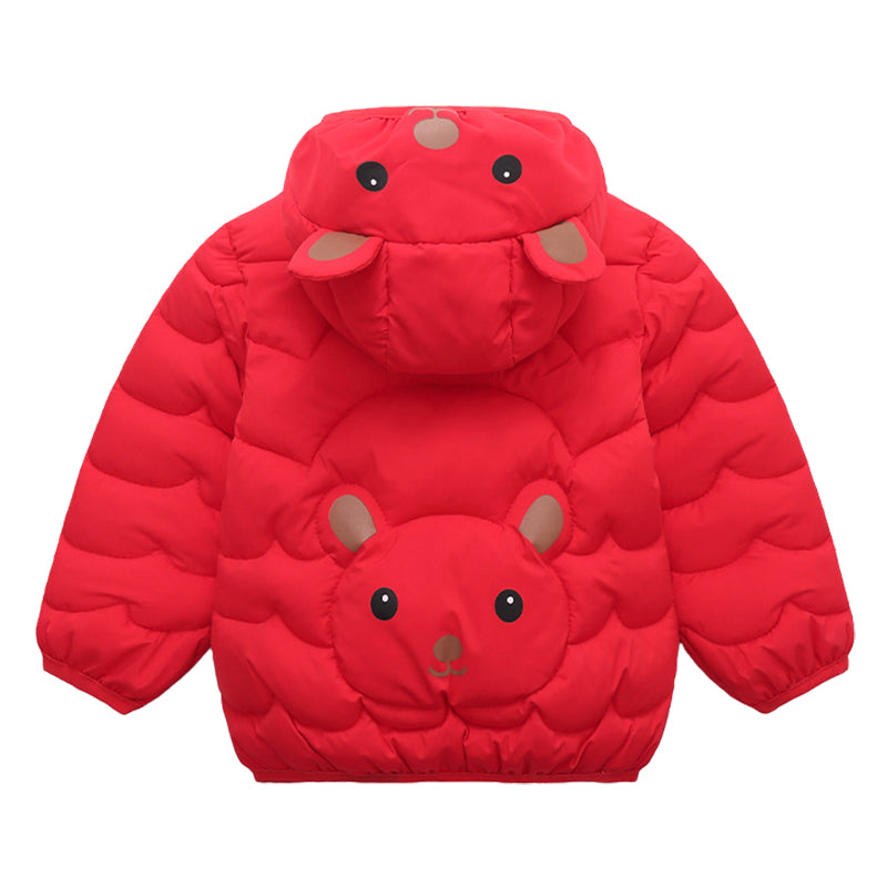 Baby Kid Unisex Solid Color Cartoon Jackets Outwears Wholesale 21121448