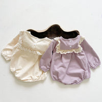 Load image into Gallery viewer, Baby Kid Girls Lace Rompers And Hats Wholesale 211214514
