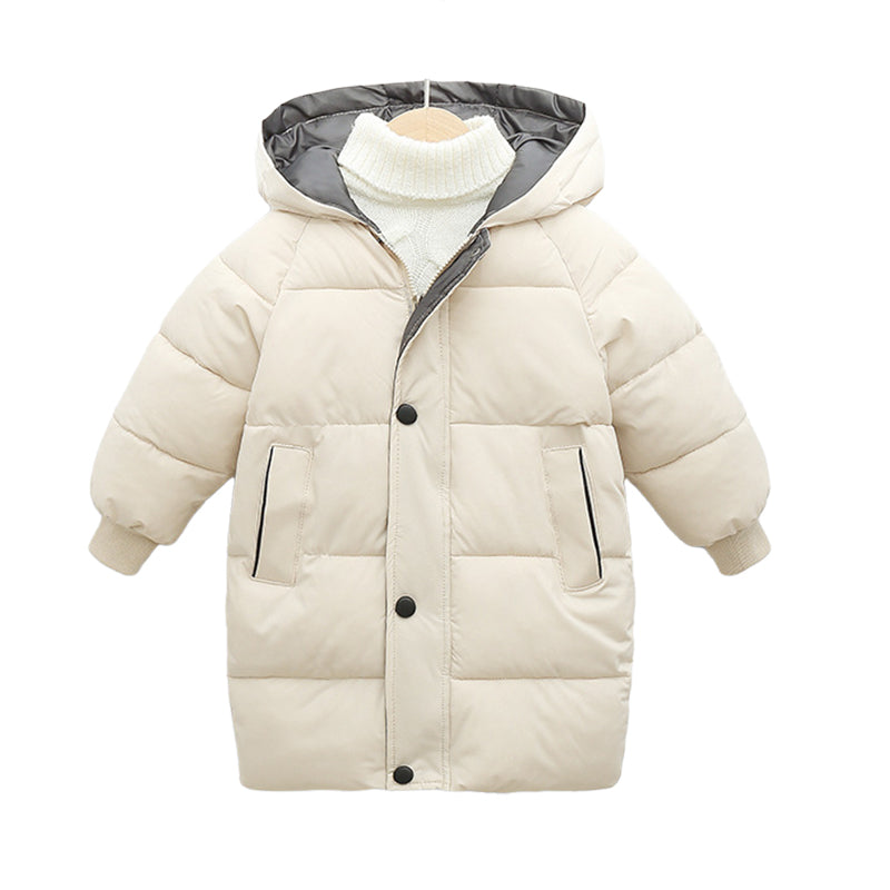 Baby Kid Unisex Solid Color Coats Wholesale 21121456