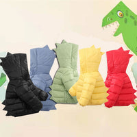 Load image into Gallery viewer, Baby Kid Unisex Solid Color Dinosaur Cartoon Jackets Outwears Wholesale 211214589
