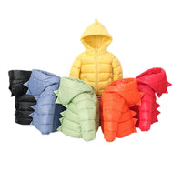 Load image into Gallery viewer, Baby Kid Unisex Solid Color Dinosaur Cartoon Jackets Outwears Wholesale 211214589
