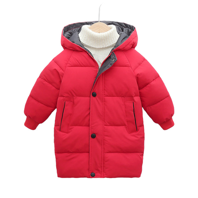 Kid Unisex Solid Color Coats Wholesale 21121477