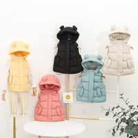 Load image into Gallery viewer, Baby Kid Unisex Solid Color Vests&amp;Waistcoats Wholesale 211214789
