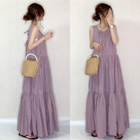 Load image into Gallery viewer, Women Solid Color Dresses Wholesale 211220100
