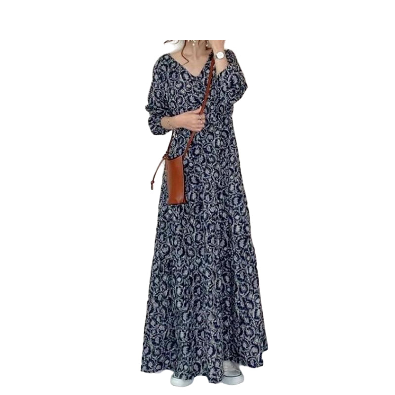 Women Print Dresses Wholesale 211220119