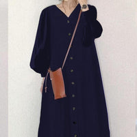 Load image into Gallery viewer, Women Solid Color Dresses Wholesale 211220132
