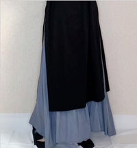 Load image into Gallery viewer, 2 Pieces Set Women Color-blocking Dresses And Skirts Wholesale 21122050
