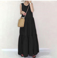 Load image into Gallery viewer, Women Solid Color Dresses Wholesale 21122089
