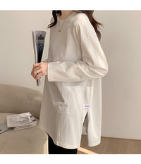 Load image into Gallery viewer, Women Solid Color Tops Wholesale 2112221135
