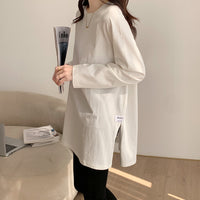 Load image into Gallery viewer, Women Solid Color Tops Wholesale 2112221135
