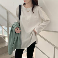 Load image into Gallery viewer, Women Solid Color Tops Wholesale 2112221135
