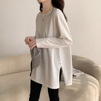 Load image into Gallery viewer, Women Solid Color Tops Wholesale 2112221135
