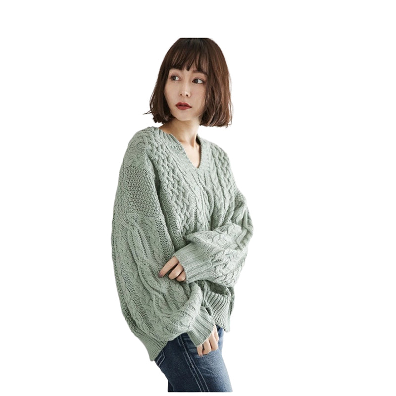 Women Solid Color Crochet Sweaters Wholesale 2112221487