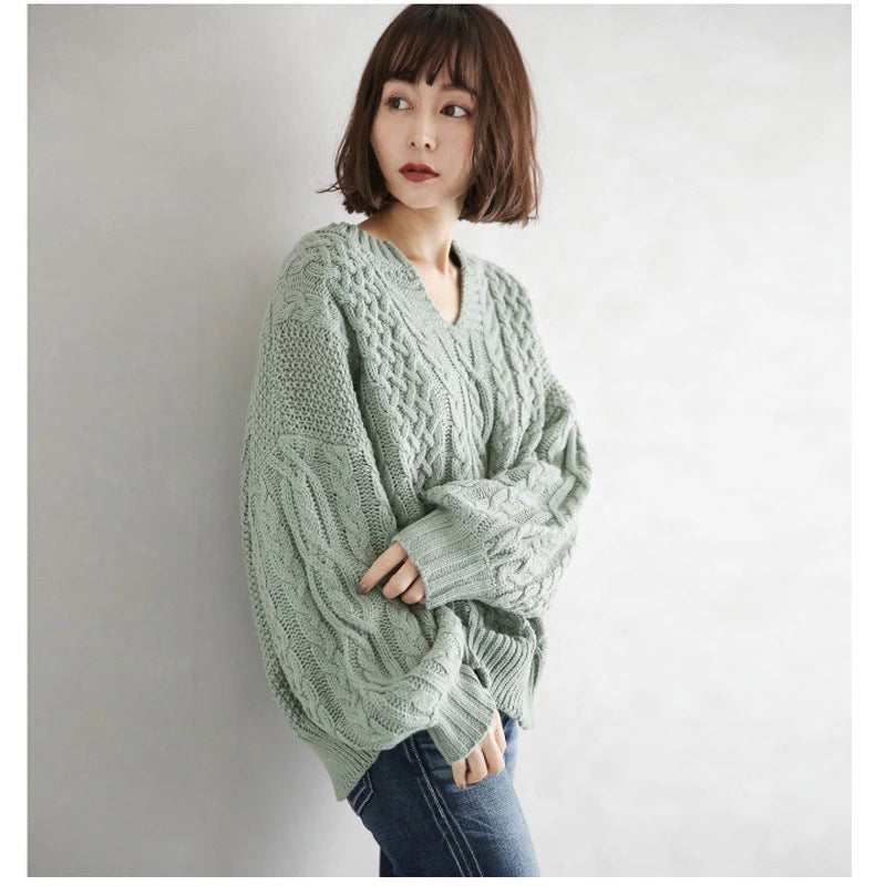 Women Solid Color Crochet Sweaters Wholesale 2112221487
