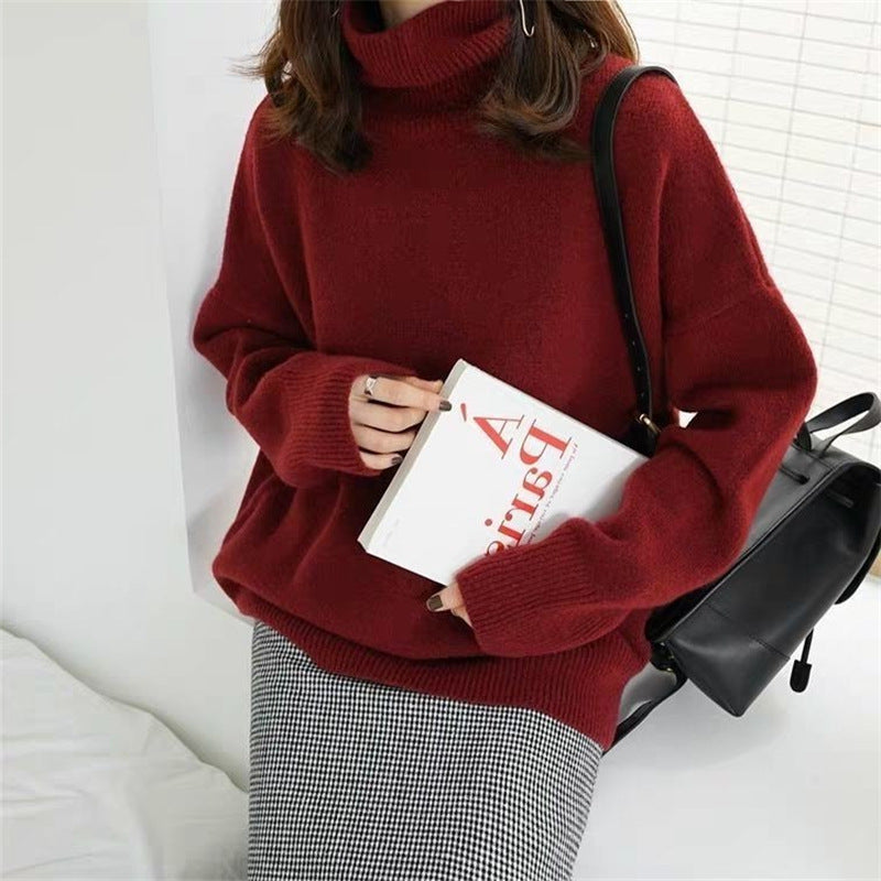 Women Solid Color Crochet Sweaters Wholesale 2112221535